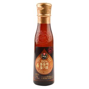 백설 100% 통들기름160