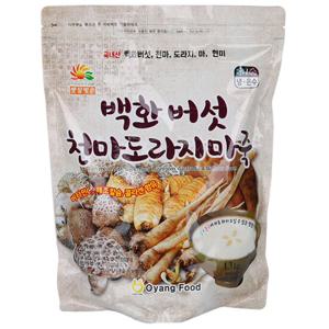 오양식품 햇살빚은 백화버섯 천마 도라지마죽 1.3kg (지퍼백)