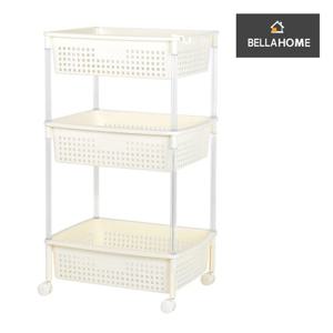 [벨라홈] 이동식 트롤리 3단선반(대)(CN7708)