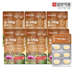 일양약품 프라임 간건강 밀크씨슬 플러스 30정 6박스(6개월분)