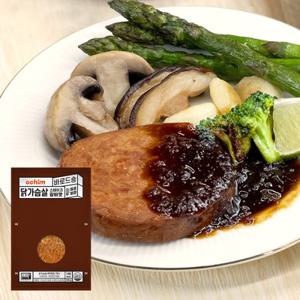 아침 실온보관 닭가슴살스테이크 갈비맛 10팩