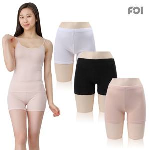 [포이] 여자속바지/부드러운 텐셀 2부 속바지 2매