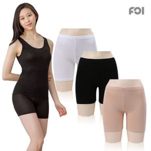 [포이] 여자속바지/부드러운 텐셀 3부 속바지 2매