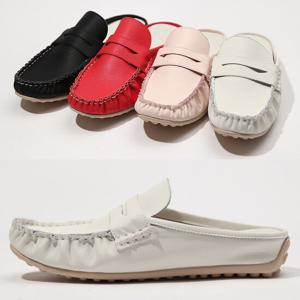 포크슈즈 천연소가죽 편한쿠션 8color/3cm 블로퍼