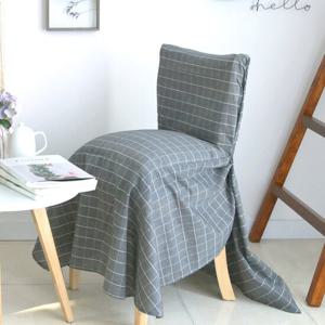 까사베르데 테오 그레이체크 의자커버+솜 set 3color