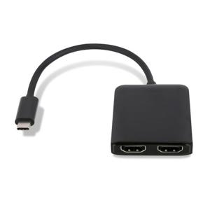 TYPE-C to 듀얼 HDMI UHD 4K 컨버터 NEXT-2251TCH