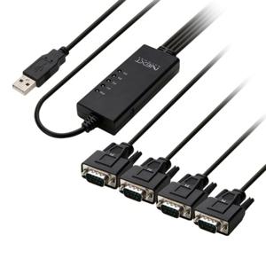USB to 9핀 RS232 시리얼 4포트 케이블 NEXT-RS232 4P