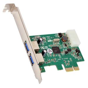 USB3.0 2포트 PCIE 확장카드 LP타입 NEXT-212U3