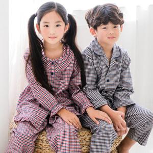 이라인 국산 브릿튼 아동잠옷 상하의 세트