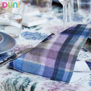 듀니냅킨 33x33 20매 173413 Purple Check/duni/식탁매트/칵테일
