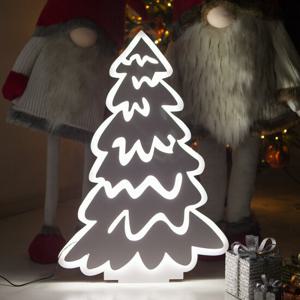 우드라인트리 전구 80cm (12V+콘센트형) 크리스마스 장식 소품