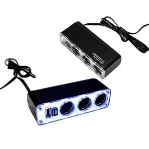 릿츠 파워 3구소켓+USB충전기-12V 10A (열선시트용)
