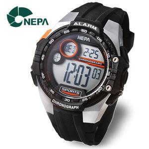 [네파] NEPA 전자 방수 학생 군인시계 N309-BO 스포츠시계