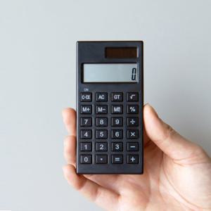 단순생활 미니 계산기 블랙