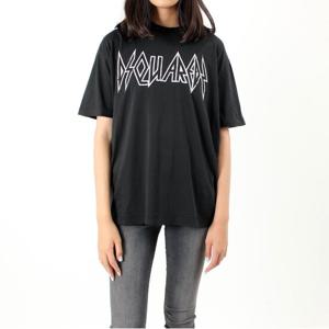 디스퀘어드2 락핏 여성 티셔츠 S72GD0191 블랙 Rock Fit Tee-Shi