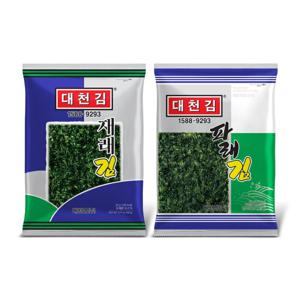 대천김 전장김 재래김 15봉 + 파래김 15봉 혼합 (30봉 x 1박스)