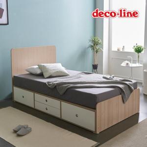 데코라인 코넬 피카 일반 수납 침대 SS+독립매트 DKN069C (착불)