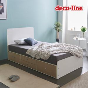 데코라인 코넬 피카 일반 수납 침대 프레임 SS DKN062C (착불)