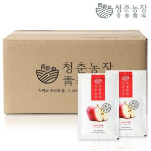 청춘농장 신선한 사과즙 실속형 120포