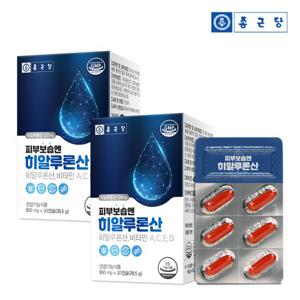 종근당 피부보습엔 히알루론산 2박스(60일분)