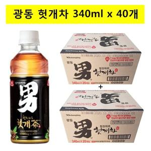 [광동]광동 헛개차 340ml x 40개
