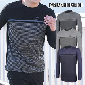 라이프액트 남성 긴팔 라운드 티셔츠(B02LT002M)