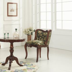 [퍼니프랑] 엔틱가구 TR 25 큐티 1인 엔틱 컬러 소파 겸용 의자