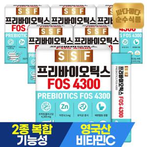 순수식품 프리바이오틱스 FOS4300 30포x6박스 총180포 6개월분 프락토올리고당 유산균