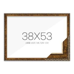 아트박스/퍼즐사랑 퍼즐액자 38x53 고급형 슬림 앤틱골드