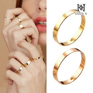 [화이트데이 특가]골드앤 18K 평 2.5mm 반지