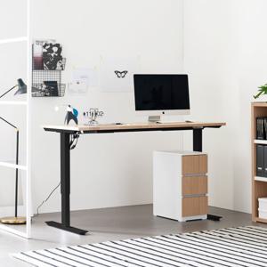 아씨방가구 소프트 모션데스크+서랍장 140cm
