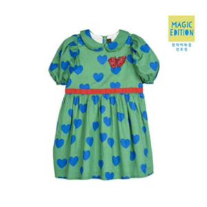 [미니로디니] 하트그린우븐원피스 2025010575  Hearts dress 아