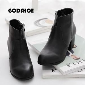 [갓슈]갓슈 디바이드 앵클부츠 가죽부츠 털부츠 (3582900)