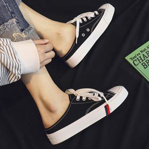 뮬 스니커즈 운동화 단화 3컬러 슬립온 여자신발 D279
