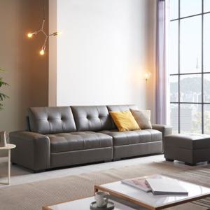 서광퍼니처 리옹 거위털 CL라텍스 4인 소파 스툴세트