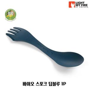 SHA 바이오 스포크 딥블루 1P 스푼 포크 캠핑 식기