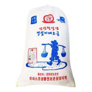 [영심이네] 신안군 도초면 천일염 20kg(포대포장)/24년산