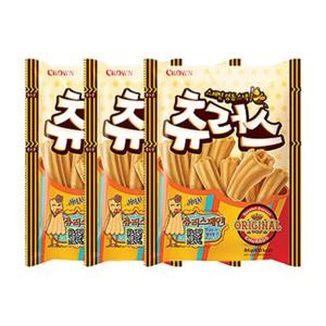NCM 츄러스 84g 3개 봉지 과자 맛있는 바삭한 안주 스낵