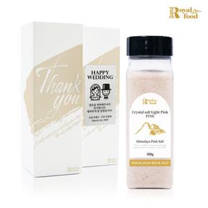 히말라야 핑크소금 답례품 고운소금 200g