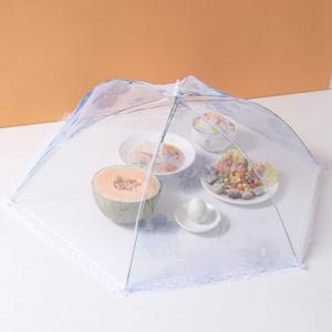 원터치 접이식 식탁보(랜덤) / 음식덮개 밥상보 푸드커버 보관