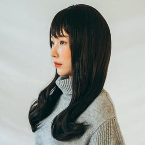 여자가발 중단발 루즈웨이브 펌 통가발