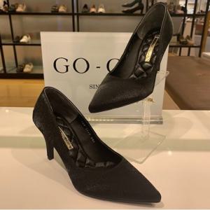 [고세] GCP3937A 펄블랙 8CM 여성구두 정장화 펌프스