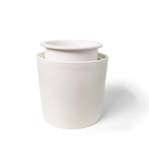 마이플랜트 한 달에 한 번 물주는 기능성 도자기 스밈화분 14cm