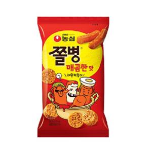 농심 쫄병스낵 매콤한맛 82g x5