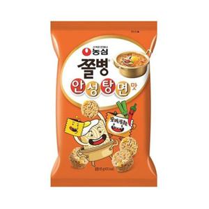 농심 쫄병스낵 안성탕면맛 77g x 5개입