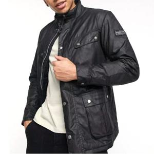 BARBOUR 바버 인터네셔널 듀크 남자 왁스자켓 블랙 MWX0337