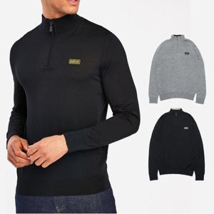BARBOUR 바버 인터네셔널 남자 반집업 맨투맨 티셔츠 MKN1184