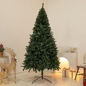고급 숲속 PVC트리 250cm (우산식) 크리스마스 장식 꾸미기