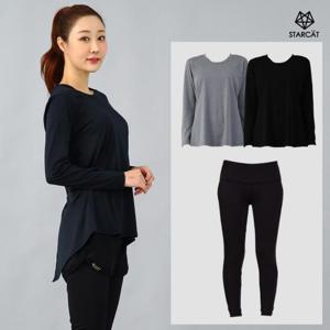 크롭탑 요가복세트 필라테스복세트 운동복세트 TL089PT01N4