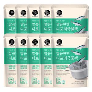 강고집 깔끔한맛 디포리국물팩 13g x 10팩 x 10봉
